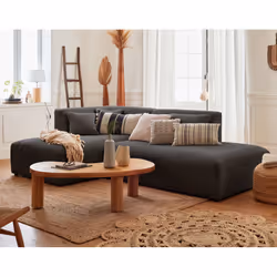 Best Mobilier Victoire, Gris, Velours, Bois, Plastique, 2700 mm, 1680 mm