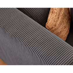 Best Mobilier Victoire Canapé d'angle 7 siège(s) Gris
