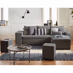 Best Mobilier California Canapé d'angle 4 siège(s) Gris