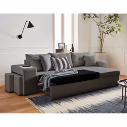 Best Mobilier California Canapé d'angle 4 siège(s) Gris