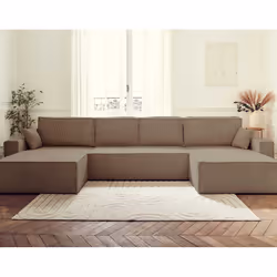Best Mobilier Dellia 7 siège(s) Taupe - Vue supplémentaire 5