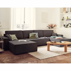 Best Mobilier Dellia 7 siège(s) Gris - Vue supplémentaire 4
