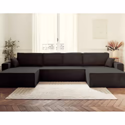 Best Mobilier Dellia 7 siège(s) Anthracite, Gris - Vue supplémentaire 5