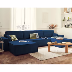 Best Mobilier Dellia 7 siège(s) Bleu - Vue supplémentaire 4