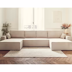 Best Mobilier Dellia 7 siège(s) Beige - Vue supplémentaire 5