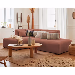 Best Mobilier Victoire, Rose, Velours, Bois, Plastique, 2700 mm, 1680 mm
