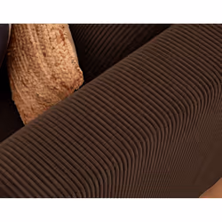 Best Mobilier Victoire Canapé d'angle 4 siège(s) Marron