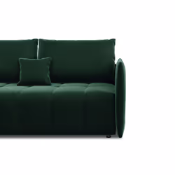 Best Mobilier Petra Canapé d'angle 4 siège(s) Vert