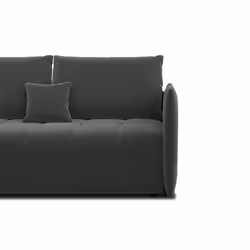 Best Mobilier Petra Canapé d'angle 4 siège(s) Gris