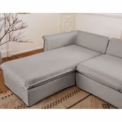 Best Mobilier Adriann Canapé d'angle 4 siège(s) Gris