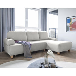 Best Mobilier Olli Canapé d'angle 4 siège(s) Beige