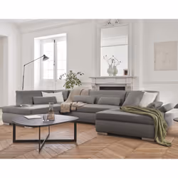 Best Mobilier Vermont, Gris, Tissu, Bois, Plastique, 3350 mm, 1970 mm