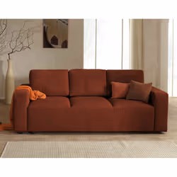 Best Mobilier Livy, Vert, Velours, Plastique, 2420 mm, 940 mm, 920 mm