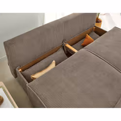 Best Mobilier Kiara 3 siège(s) Taupe