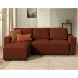 Best Mobilier Livy Canapé d'angle 4 siège(s) Vert