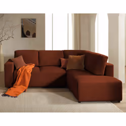 Best Mobilier Livy, Vert, Velours, Plastique, 2430 mm, 1910 mm, 920 mm