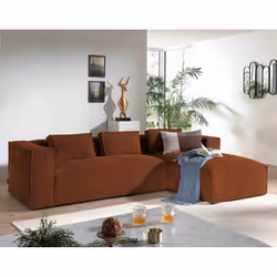 Best Mobilier Stella, Vert, Velours, Plastique, 2620 mm, 1760 mm, 670 mm
