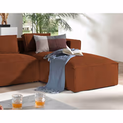 Best Mobilier Stella Canapé d'angle 4 siège(s) Vert