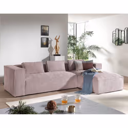 Best Mobilier Stella, Terre cuite, Velours, Plastique, 2620 mm, 1760 mm, 670 mm