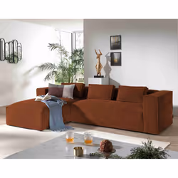 Best Mobilier Stella, Vert, Velours, Plastique, 2620 mm, 1760 mm, 670 mm