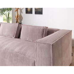 Best Mobilier Stella Canapé d'angle 4 siège(s) Terre cuite - Vue supplémentaire 4