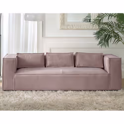 Best Mobilier Stella, Terre cuite, Velours, Bois, Plastique, 2300 mm, 920 mm
