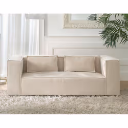 Best Mobilier Stella, Bleu, Velours, Bois, Plastique, 1960 mm, 920 mm