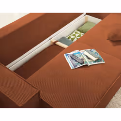 Best Mobilier Dellia 3 siège(s) Terre cuite - Vue supplémentaire 4