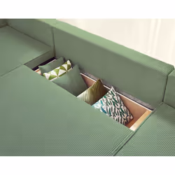 Best Mobilier Dellia 7 siège(s) Vert