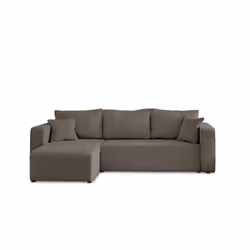 Best Mobilier Topaze Canapé d'angle 4 siège(s) Gris - Vue supplémentaire 7