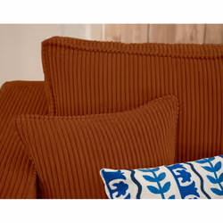 Best Mobilier Topaze Canapé d'angle 4 siège(s) Terre cuite - Vue supplémentaire 5