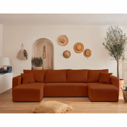 Best Mobilier Topaze 7 siège(s) Terre cuite - Vue supplémentaire 6