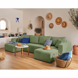 Best Mobilier Topaze 7 siège(s) Vert
