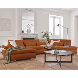 Best Mobilier Vermont, Couleur rouille, Tissu, Bois, Plastique, 3350 mm, 1970 mm