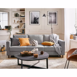 Best Mobilier Jake 3 siège(s) Gris - Vue supplémentaire 4
