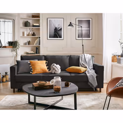Best Mobilier Jake 3 siège(s) Gris - Vue supplémentaire 4