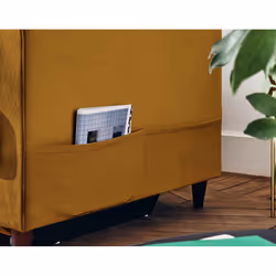 Best Mobilier Anna 3 siège(s) Jaune