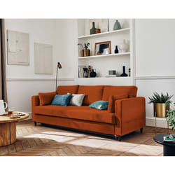 Best Mobilier Anna 3 siège(s) Couleur rouille