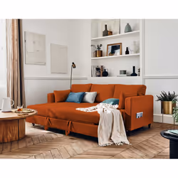 Best Mobilier Anna 3 siège(s) Couleur rouille