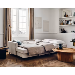 Best Mobilier Anna Canapé d'angle 7 siège(s) Beige