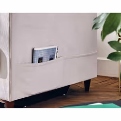 Best Mobilier Anna Canapé d'angle 7 siège(s) Beige - Vue supplémentaire 5