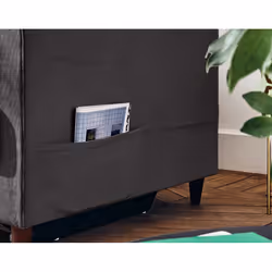 Best Mobilier Anna Canapé d'angle 7 siège(s) Gris - Vue supplémentaire 5