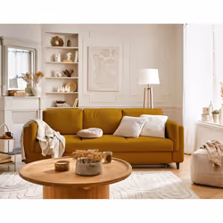 Best Mobilier Brooke 3 siège(s) Jaune - Vue supplémentaire 4