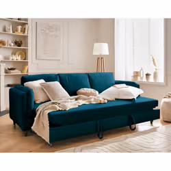 Best Mobilier Brooke 3 siège(s) Bleu