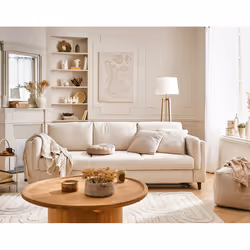 Best Mobilier Brooke 3 siège(s) Beige - Vue supplémentaire 4
