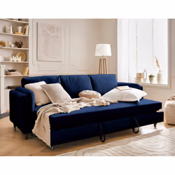 Best Mobilier Brooke 3 siège(s) Bleu