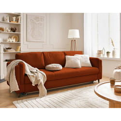 Best Mobilier Brooke 3 siège(s) Couleur rouille