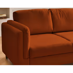 Best Mobilier Brooke 3 siège(s) Couleur rouille