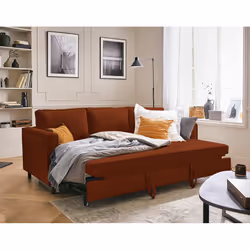 Best Mobilier Jake 3 siège(s) Couleur rouille