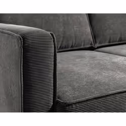 Best Mobilier Jake Canapé d'angle 7 siège(s) Gris - Vue supplémentaire 4